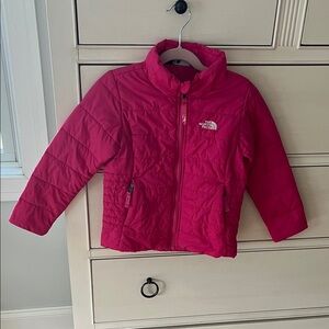 The North Face Fuchsia Quilted Jacket
